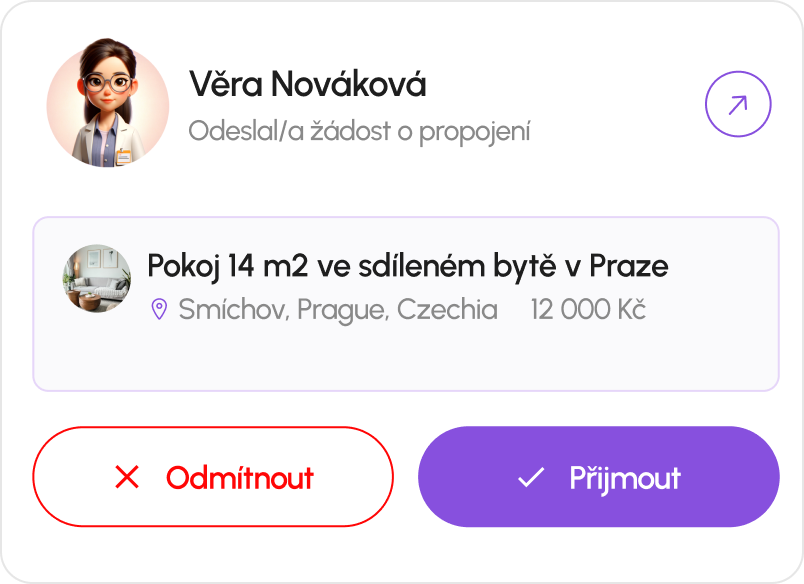 Profil spolubydlícího